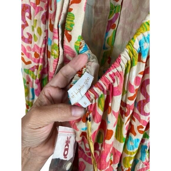 HOUSE OF HARLOW 1960 Floral Open Tie Back Tiered Boho Maxi Dress Size S NWT - Picture 9 of 16